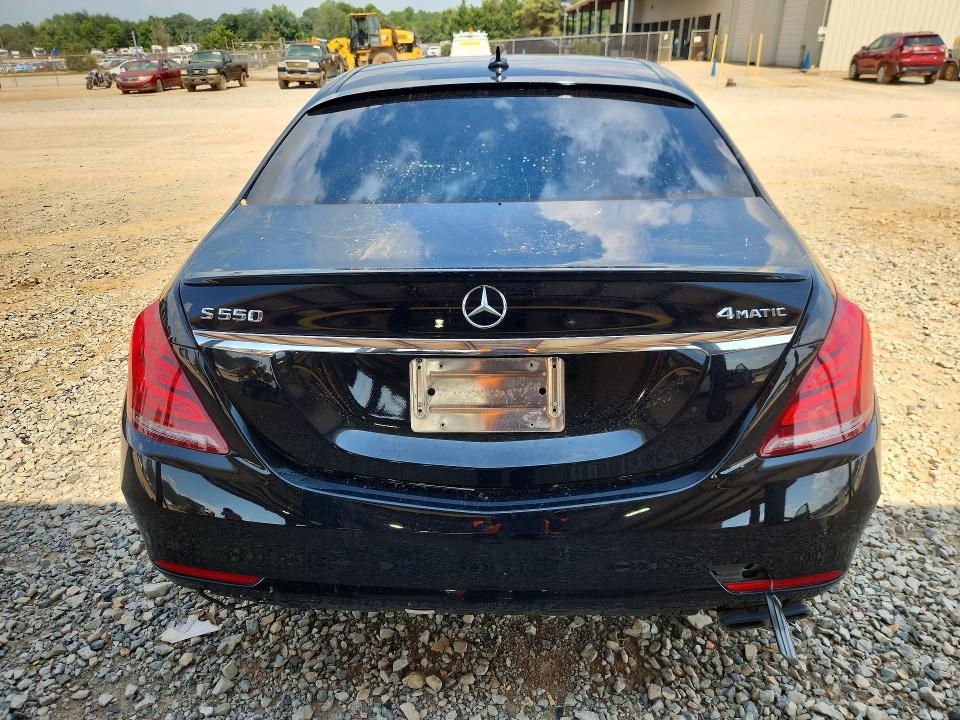 2015 Mercedes-benz S class VIN WDDUG8FB0FA187916 COPART salvage auction — ALL OVER, AL - CERT OF TITLE-SALVAGE TITLE (P), sold $3,650 on 2026-07-15 (photo 6)