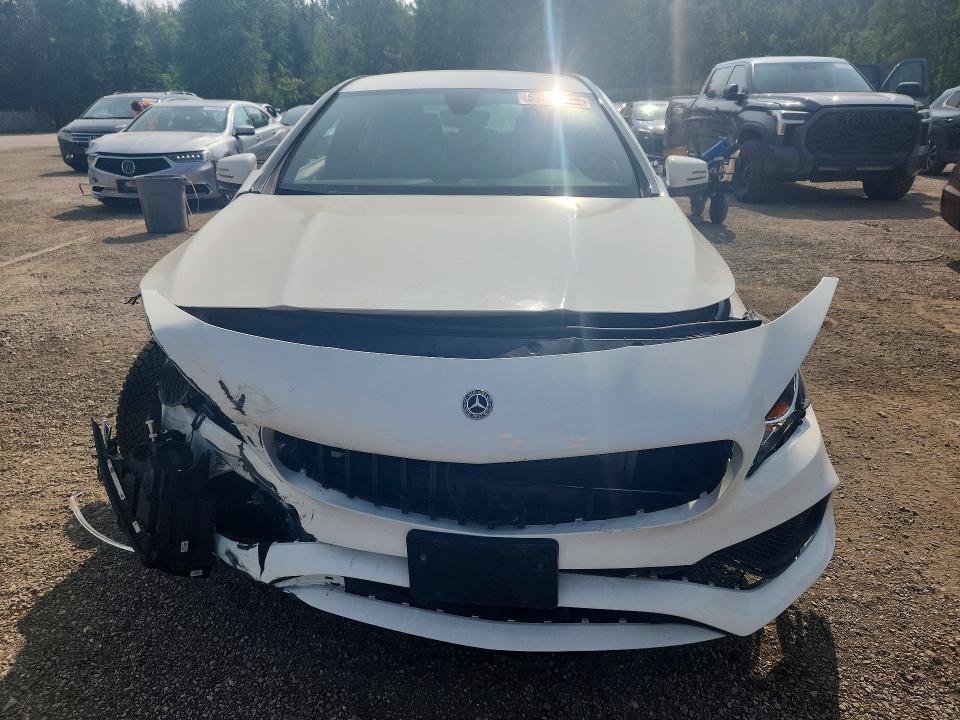2018 Mercedes-benz Cla-klasse VIN WDDSJ4GB9JN663095 COPART salvage auction — FRONT END, On - Permit Salvage, sold $3,000 on 2026-08-18 (photo 5)