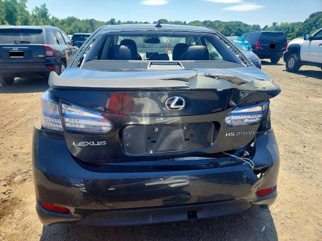 2010 Lexus Hs 250h VIN JTHBB1BA2A2008359 COPART salvage auction — REAR END, MA - CERT OF TITLE-RECONSTRCTD COLL, sold $550 on 2026-07-15 (photo 6)