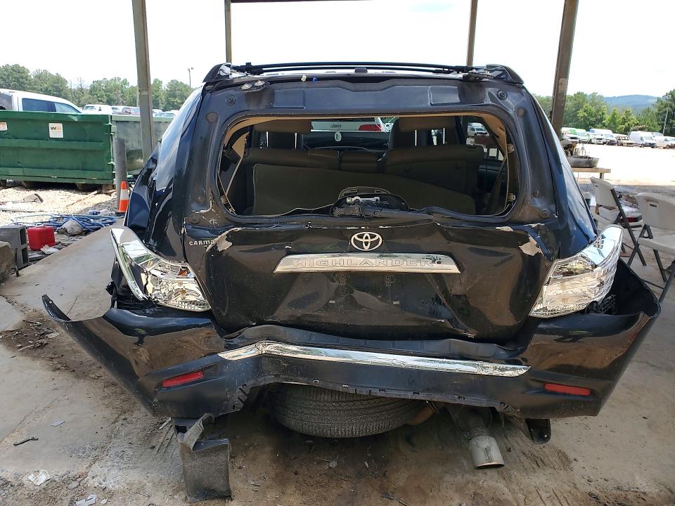 2012 Toyota VIN 5TDYK3EH8CS062003 COPART salvage auction — FRONT END, Al - Cert Of Title-Salvage Title, sold $175 on 2026-07-21 (photo 6)