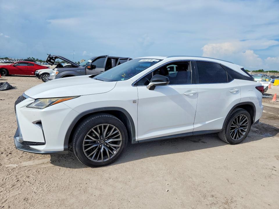 2017 Lexus Rx VIN 2T2ZZMCA4HC068890 COPART salvage auction — MINOR DENT/SCRATCHES, FL - CERTIFICATE OF TITLE (P), sold $21,600 on 2026-07-29 (photo 1)