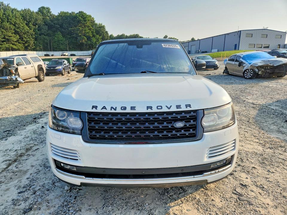 2016 Land rover RANGE ROVER VIN SALGS2EF5GA260876 COPART salvage auction — MINOR DENT/SCRATCHES, Ga - Cert Of Title-Manufctr Buyback (P), sold $5,300 on 2026-09-02 (photo 5)