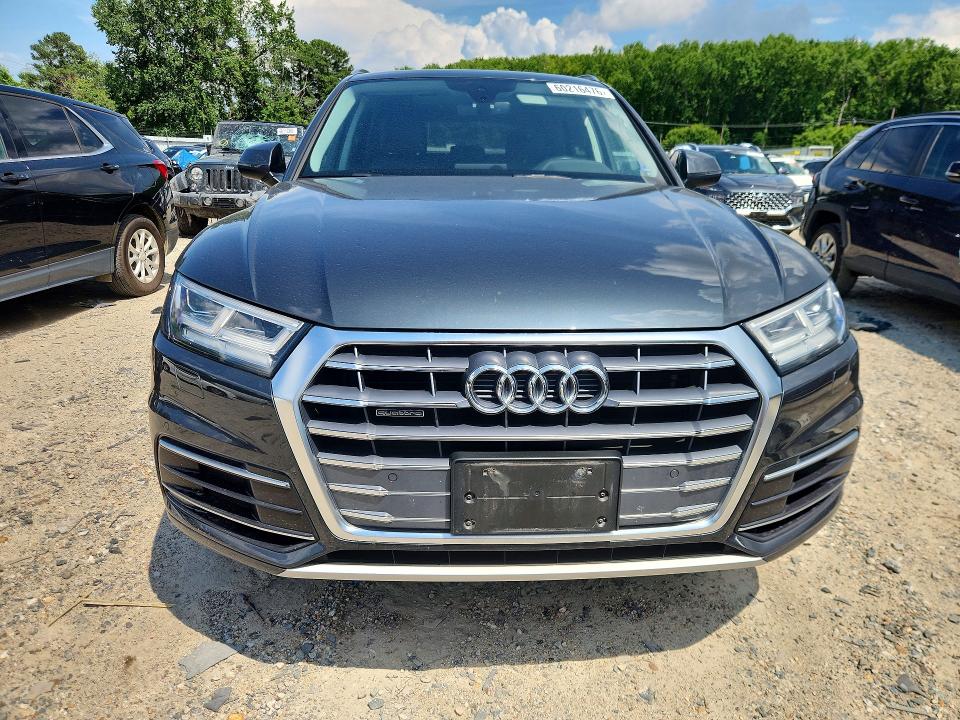 2018 Audi Q5 VIN WA1BNAFY9J2243111 COPART salvage auction — WATER/FLOOD, Va - Cert Of Title-Salvage Water, sold $125 on 2026-07-21 (photo 5)