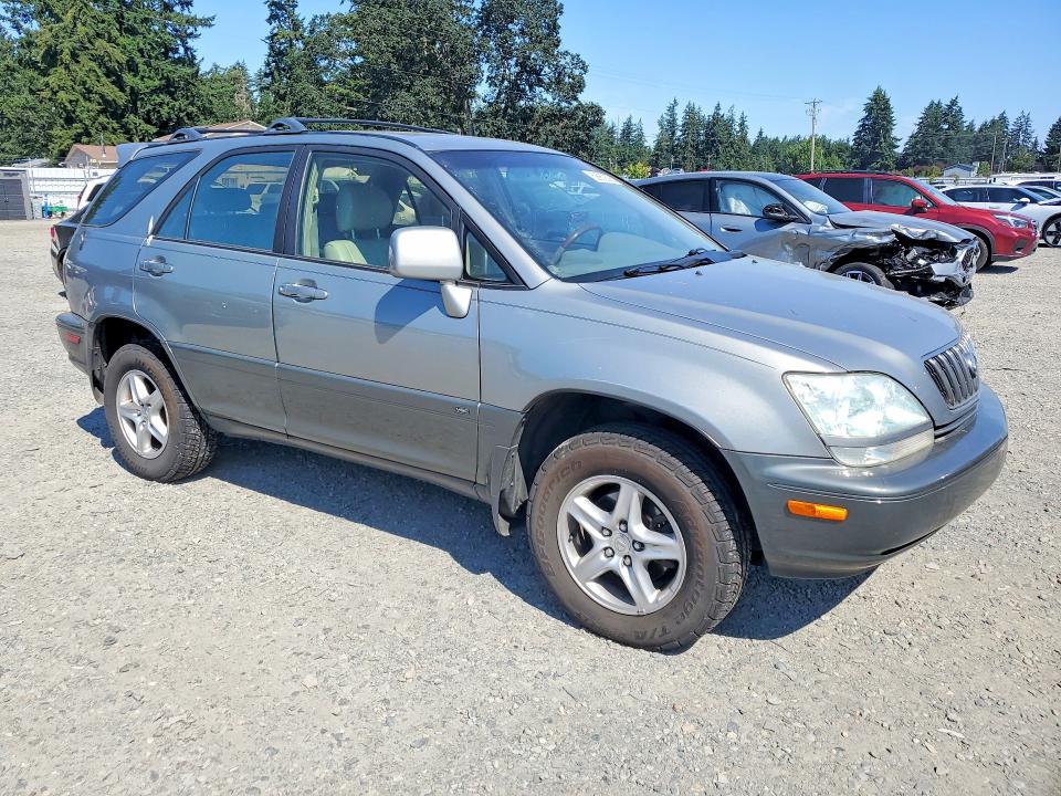 2002 Lexus Rx VIN JTJHF10U020290105 COPART salvage auction — REAR END, Wa - Aff Of Loss/Rel Of Interest, sold $225 on 2026-07-28 (photo 4)