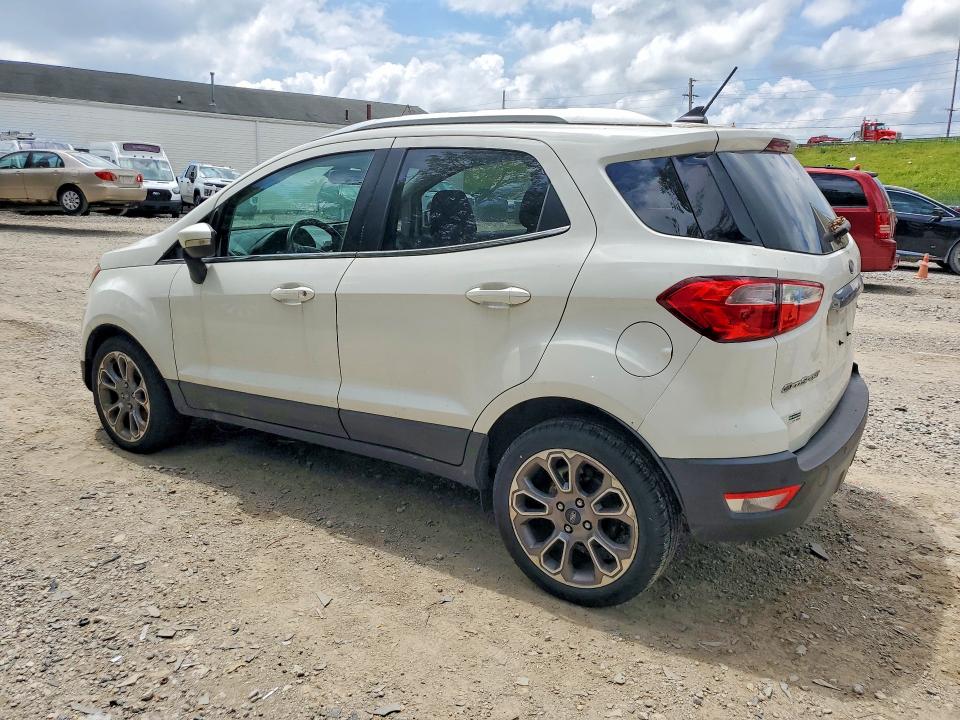 2018 Ford Ecosport VIN MAJ3P1VE1JC212415 COPART salvage auction — MECHANICAL, Oh - Certificate Of Title, sold $425 on 2026-07-29 (photo 2)