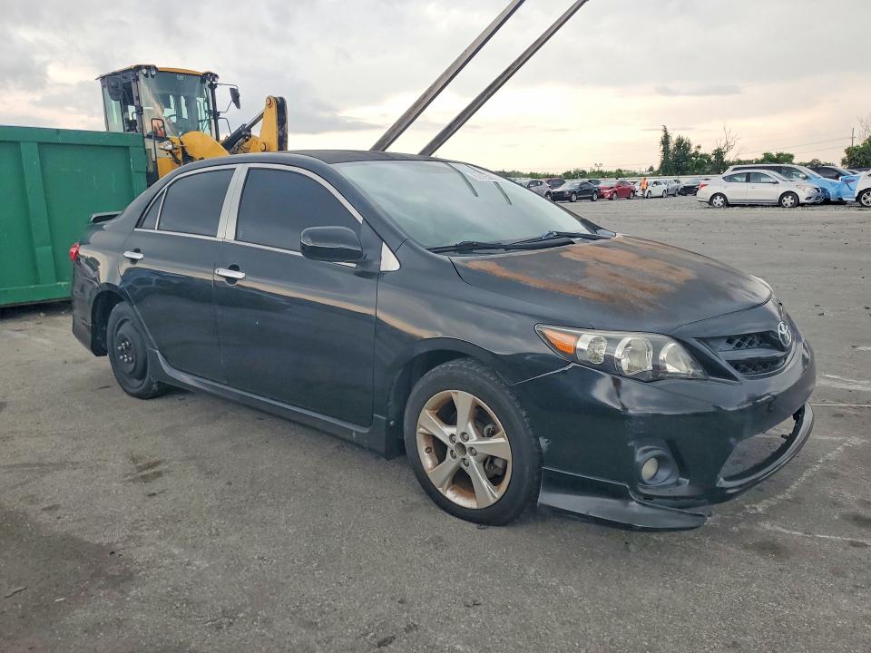 2012 Toyota Corolla VIN 5YFBU4EE7CP054379 COPART salvage auction — FRONT END, Fl - Certificate Of Title, sold $500 on 2026-07-30 (photo 4)