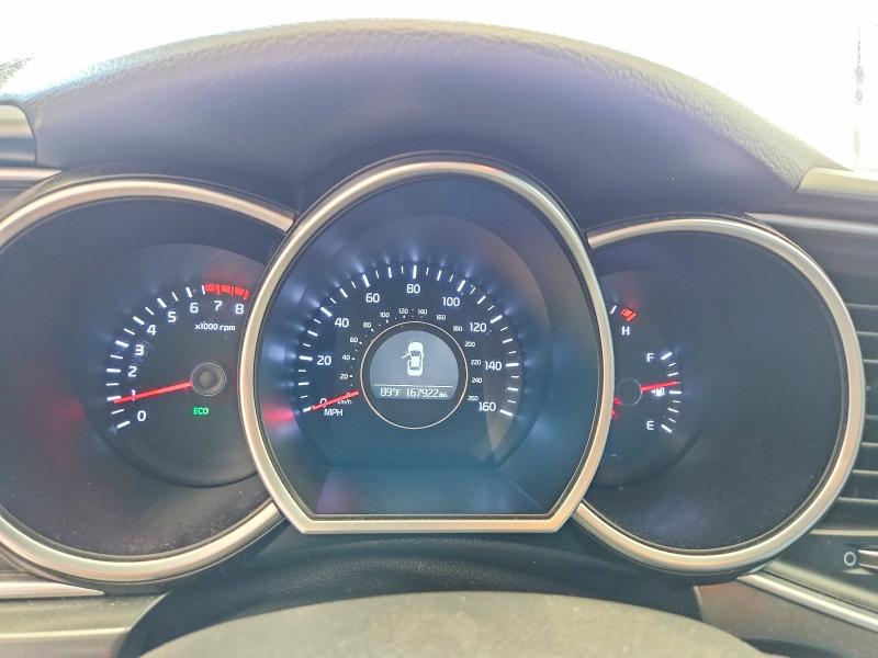 2014 Kia Optima VIN KNAGM4A71E5516865 COPART salvage auction — FRONT END, NE - CERT OF TITLE-SALVAGE, sold $225 on 2026-07-28 (photo 9)