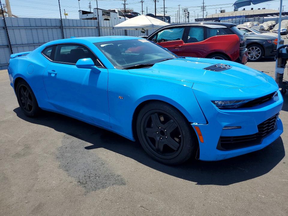 2023 Chevrolet Camaro VIN 1G1FF1R71P0114638 COPART salvage auction — FRONT END, Ca - Salvage Certificate, sold $13,100 on 2026-07-29 (photo 4)