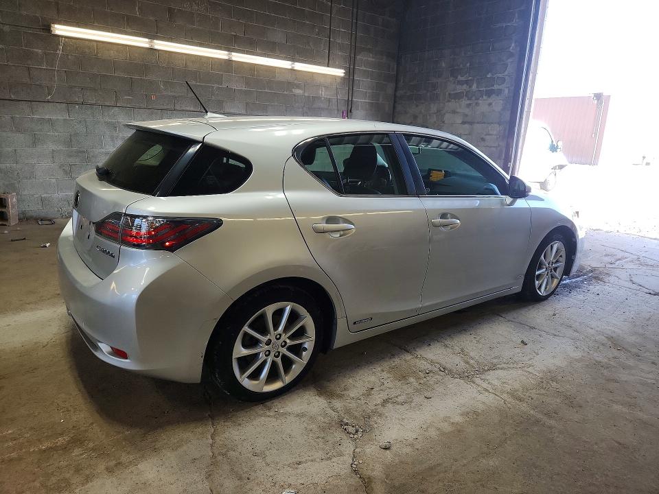 2012 Lexus Ct VIN JTHKD5BH6C2102052 COPART salvage auction — SIDE, Ny - Mv-907A Salvage Certificate, sold $3,050 on 2026-07-13 (photo 3)