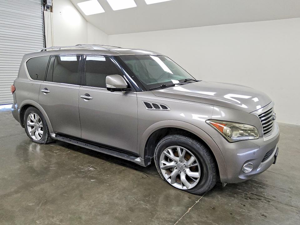 2011 Infiniti Qx56 VIN JN8AZ2NF6B9503375 COPART salvage auction — MINOR DENT/SCRATCHES, Tx - Certificate Of Title, sold $175 on 2026-07-16 (photo 4)