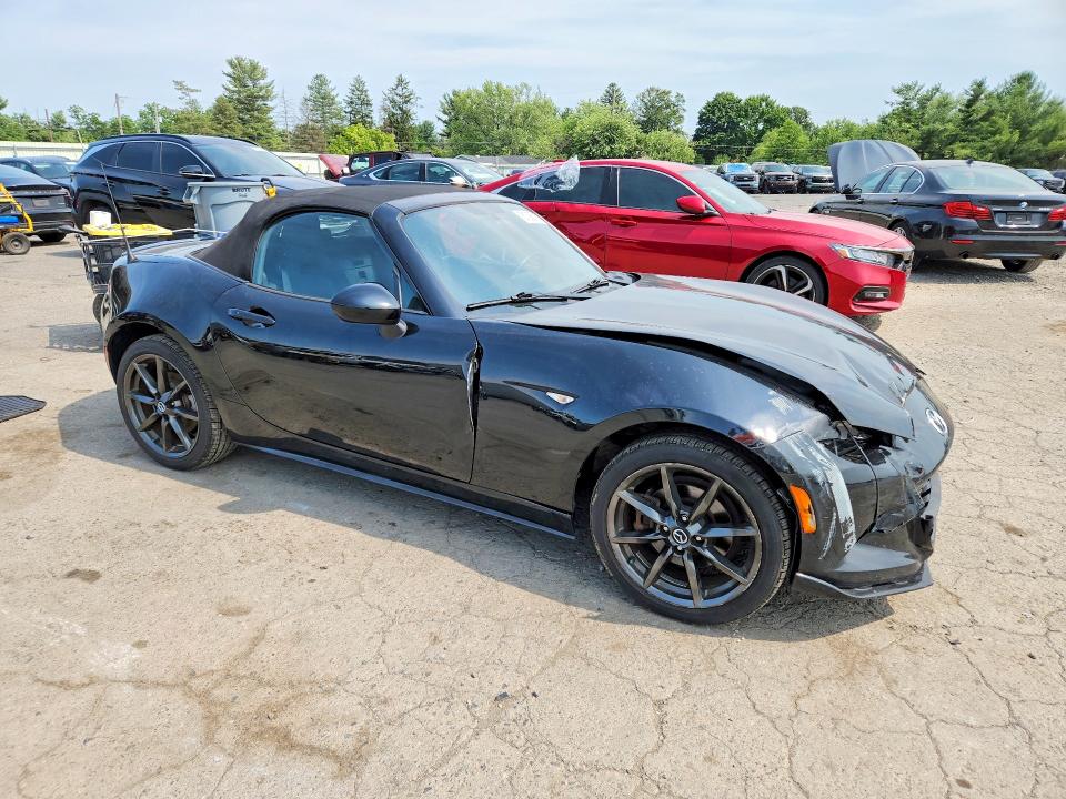 2017 Mazda Mx-5 VIN JM1NDAC73H0123344 COPART salvage auction — FRONT END, Pa - Certificate Of Salvage, sold $4,650 on 2026-07-27 (photo 4)