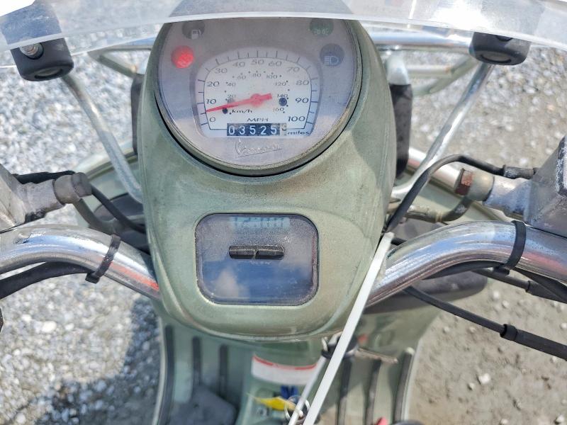 2007 Vespa 250cc VIN ZAPM459L575501185 COPART salvage auction — MINOR DENT/SCRATCHES, Va - Certificate Of Title, sold $475 on 2026-07-31 (photo 7)
