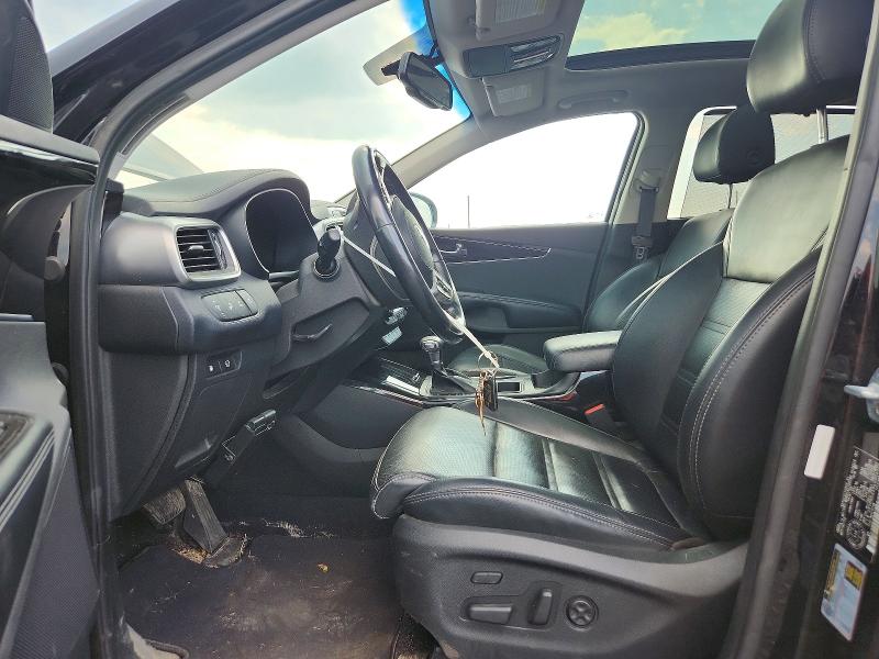 2019 Kia Sorento VIN 5XYPHDA50KG468039 COPART salvage auction — FRONT END, ON - PERMIT SALVAGE, sold $2,150 on 2026-07-21 (photo 7)