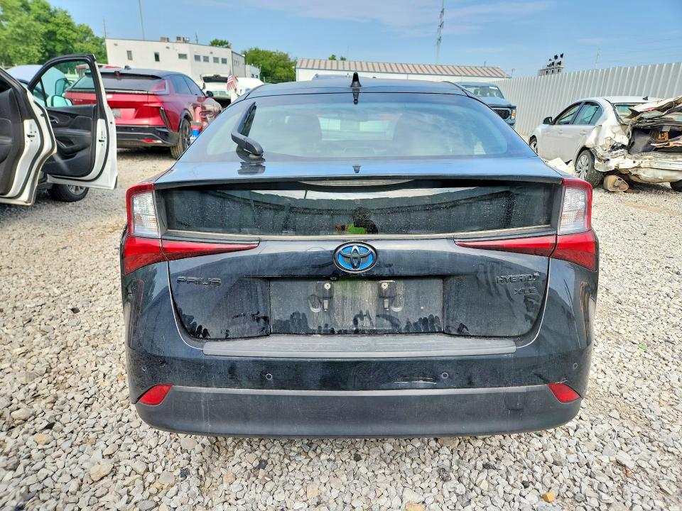 2022 Toyota Prius VIN JTDKAMFU9N3174095 COPART salvage auction — FRONT END, Oh - Cert Of Title-Salvage, sold $600 on 2026-07-24 (photo 6)