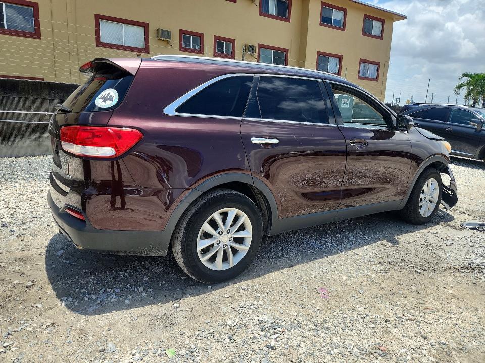 2016 Kia Sorento VIN 5XYPG4A53GG019853 COPART salvage auction — FRONT END, Fl - Cert Of Title Slvg Rebuildable, sold $875 on 2026-07-17 (photo 3)