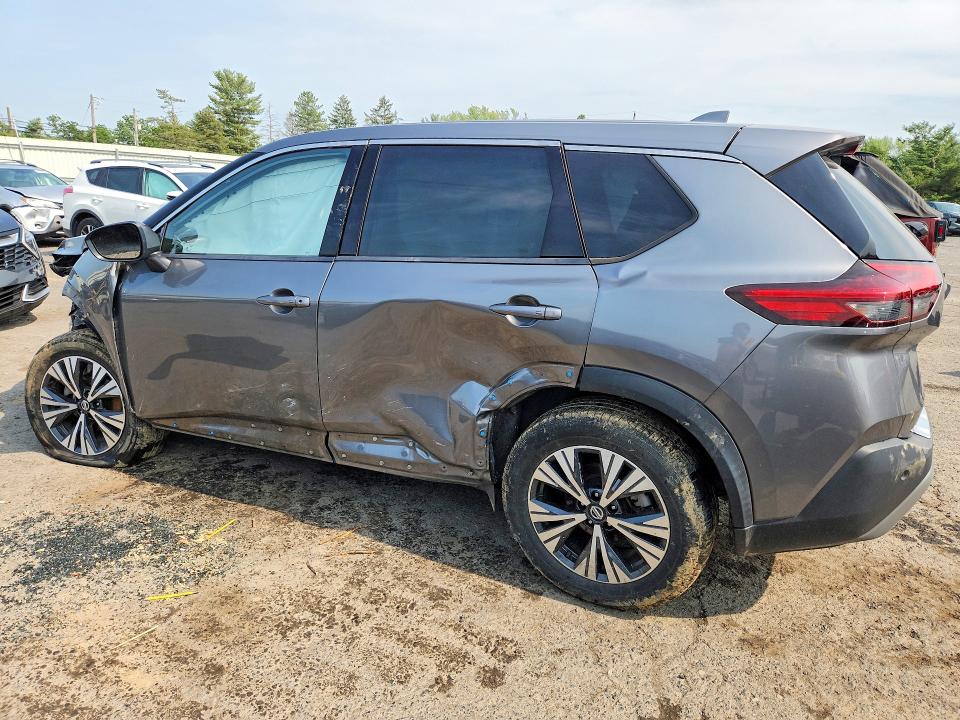 2021 Nissan Rogue VIN JN8AT3BB0MW214473 COPART salvage auction — FRONT END, PA - CERTIFICATE OF SALVAGE, sold $175 on 2026-07-28 (photo 2)