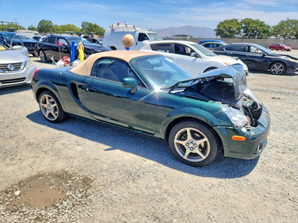 2003 Toyota Mr2 VIN JTDFR320030064378 COPART salvage auction — FRONT END, Fl - Cert Of Title Slvg Rebuildable, sold $750 on 2026-07-31 (photo 4)