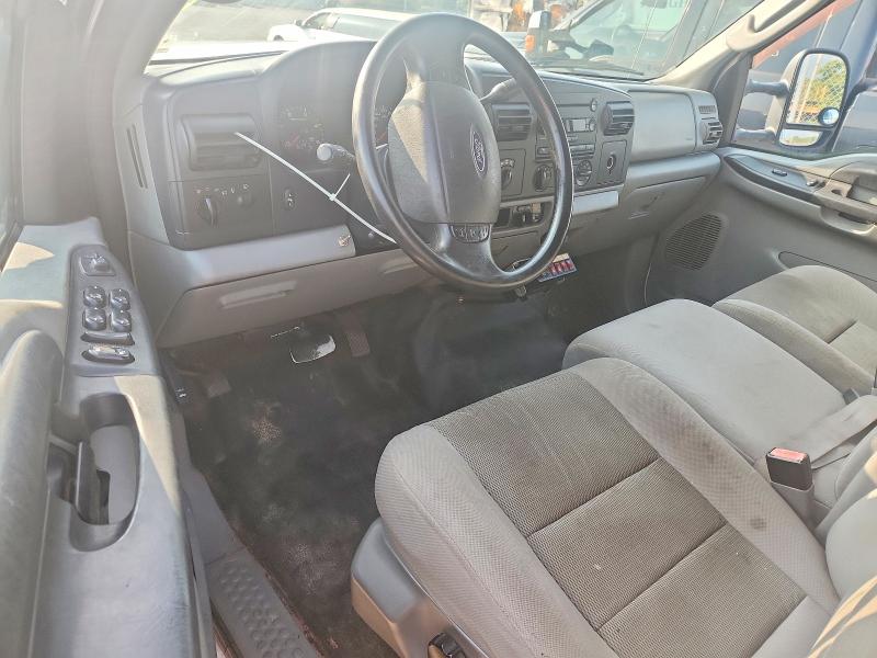 2005 Ford F-350 super duty VIN 1FTWW33P45EA59968 COPART salvage auction — FRONT END, Oh - Cert Of Ttl-Reblt Slvg, Flood, sold $7,100 on 2026-07-22 (photo 8)