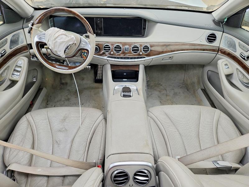2015 Mercedes-benz S-klasse VIN WDDUG8CB1FA142486 COPART salvage auction — FRONT END, Il - Salvage Certificate, sold $3,500 on 2026-08-18 (photo 8)