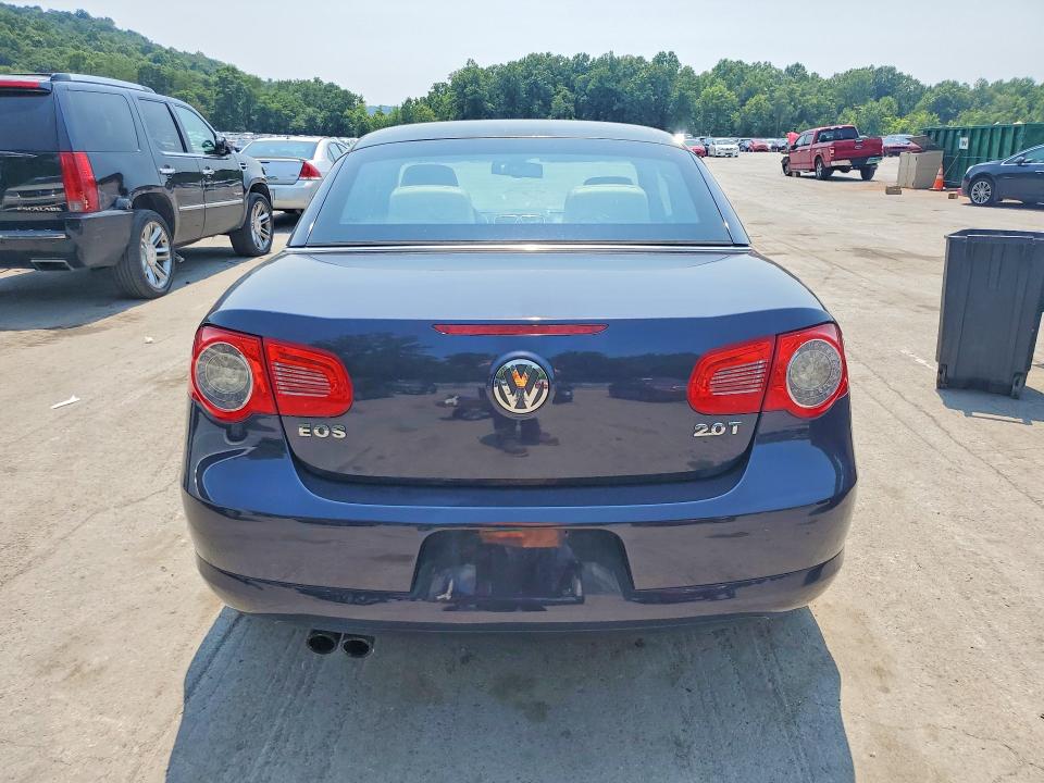 2007 Volkswagen Eos VIN WVWFA71F67V023234 COPART salvage auction — SIDE, PA - CERTIFICATE OF SALVAGE, sold $1,200 on 2026-08-13 (photo 6)