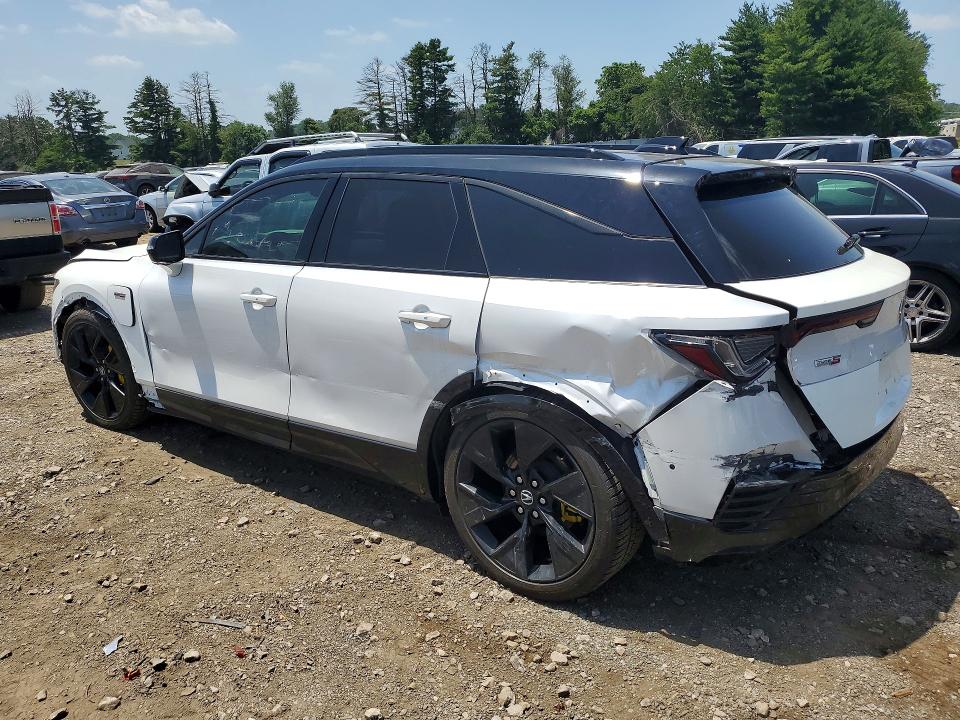 2024 Acura Zdx VIN 4W5XHPRL1RZ505943 COPART salvage auction — FRONT END, Nj - Certificate Of Title, sold $12,500 on 2026-07-20 (photo 2)