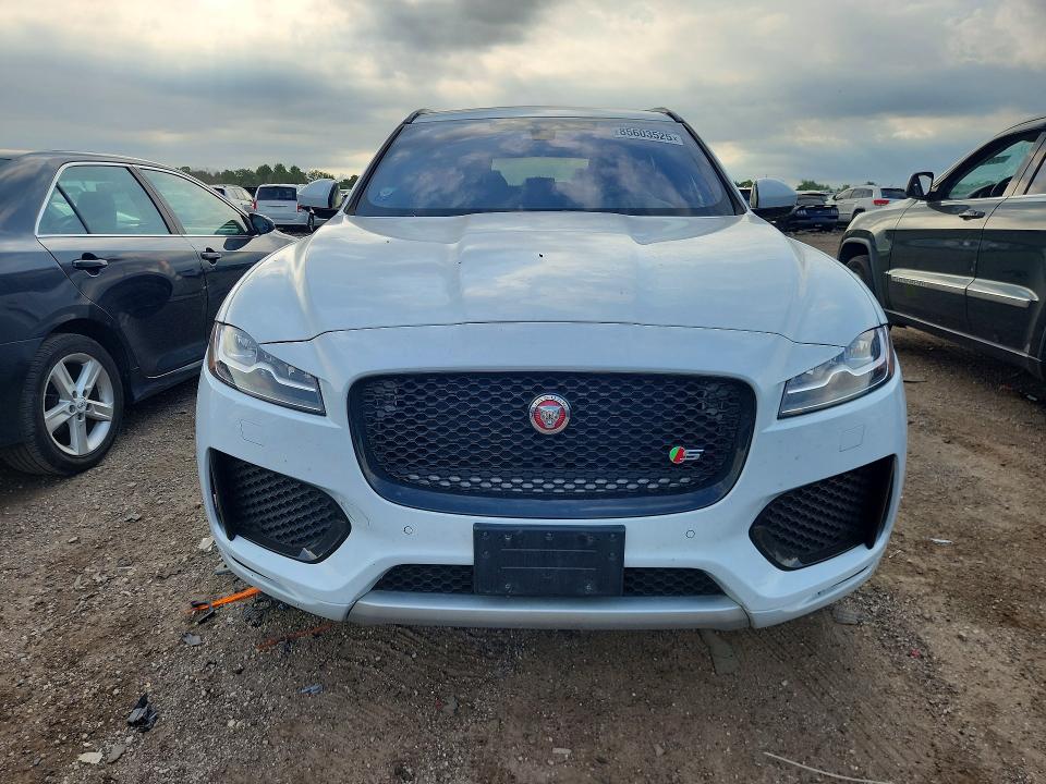 2018 Jaguar F-pace VIN SADCM2FV7JA289460 COPART salvage auction — MECHANICAL, Il - Certificate Of Title, sold $4,750 on 2026-07-09 (photo 5)