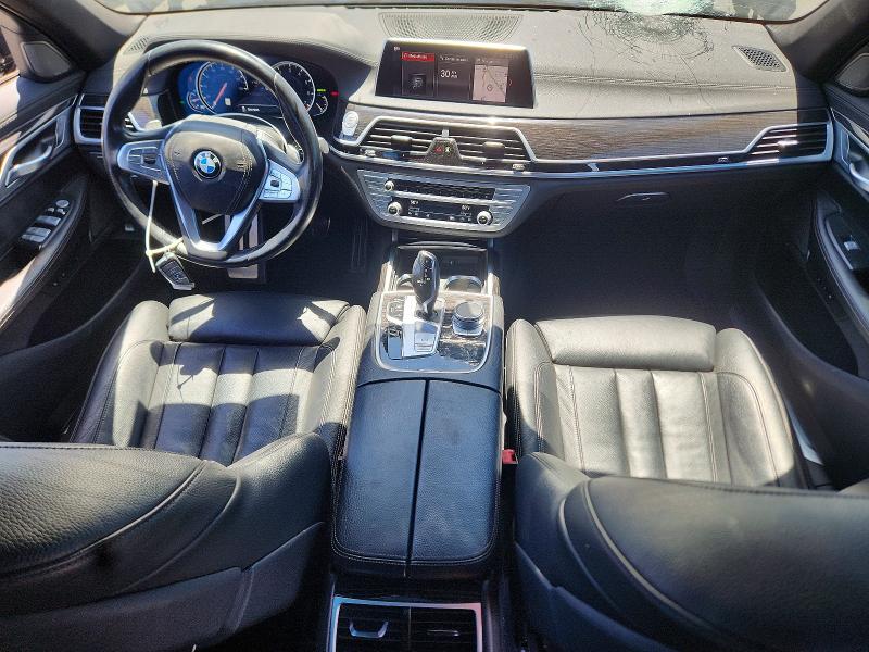 2019 BMW 7er VIN WBA7E2C52KB454421 COPART salvage auction — FRONT END, Ca - Salvage Certificate, sold $10,300 on 2026-08-06 (photo 8)