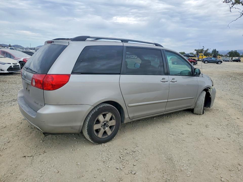 2006 Toyota Sienna VIN 5TDZA23C66S577059 COPART salvage auction — FRONT END, CA - SALVAGE CERTIFICATE, sold $90 on 2026-07-28 (photo 3)