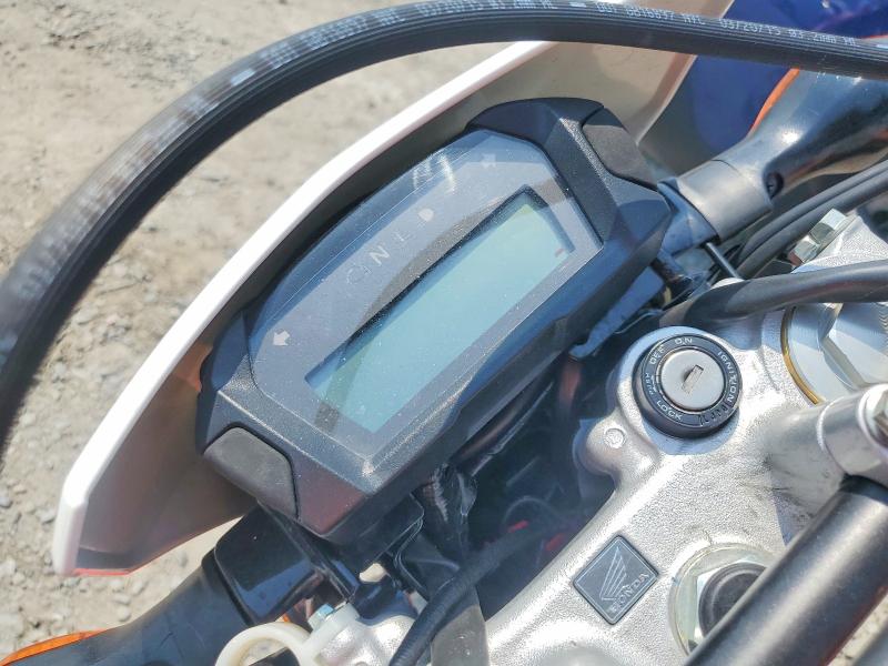 2015 Honda Crf250 VIN MLHMD3818F5203537 COPART salvage auction — FRONT END, Ny - Bill Of Sale, sold $1,200 on 2026-07-23 (photo 7)