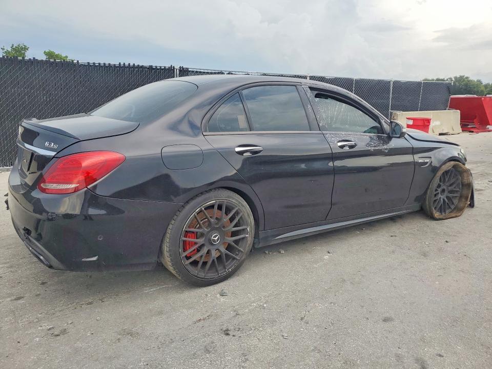 2016 Mercedes-benz C-klasse amg VIN 55SWF8HB1GU102365 COPART salvage auction — REAR END, Fl - Certificate Of Title, sold $10,800 on 2026-08-14 (photo 3)