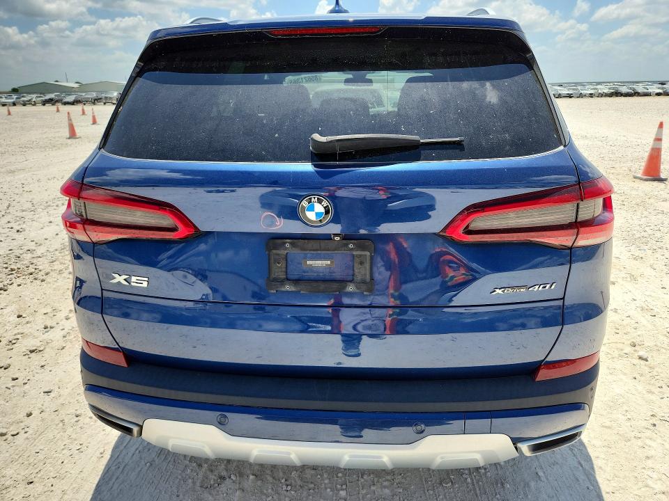 2019 BMW X5 VIN 5UXCR6C53KLL01553 COPART salvage auction — FRONT END, Tx - Salvage Vehicle Title, sold $19,300 on 2026-07-09 (photo 6)