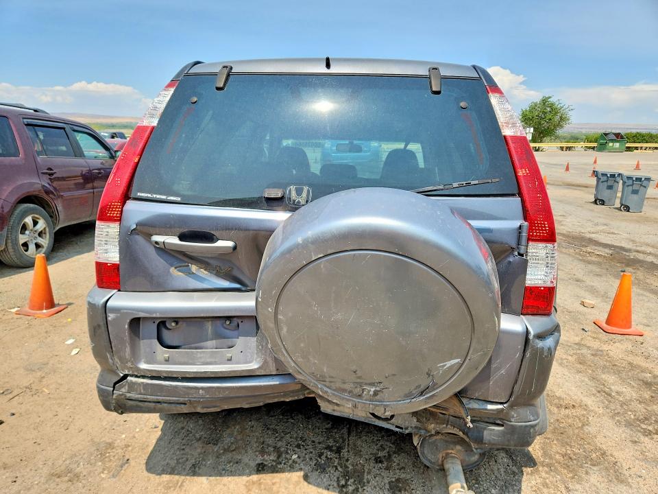 2006 Honda Cr-v VIN JHLRD78976C013278 COPART salvage auction — REAR END, NM - CERT OF TITLE-SALVAGE (P), sold $300 on 2026-07-23 (photo 6)