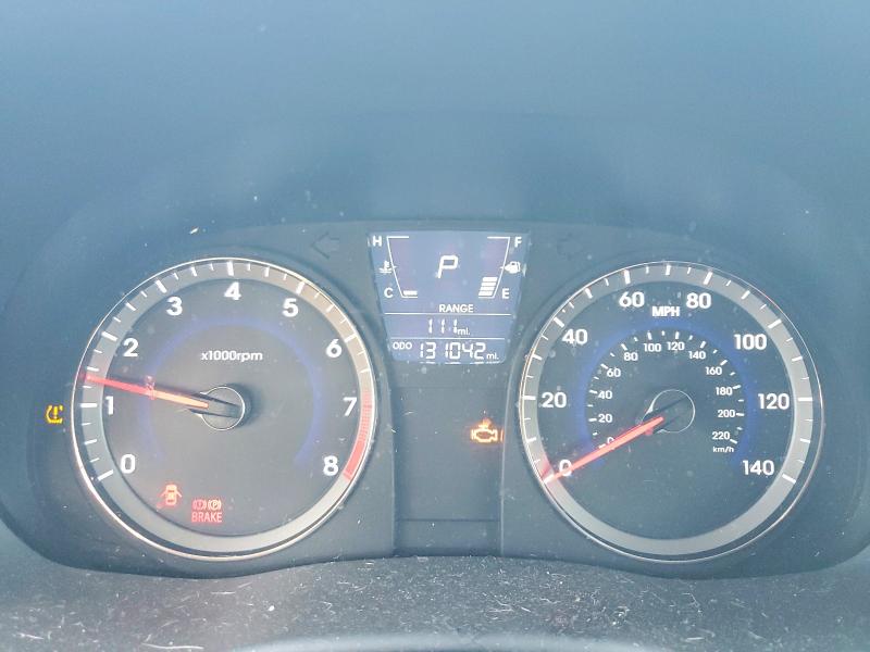 2012 Hyundai Accent VIN KMHCU5AE5CU004613 COPART salvage auction — MINOR DENT/SCRATCHES, Ca - Dis/Dlr/Exp App For Dup Salvag, sold $650 on 2026-07-31 (photo 9)