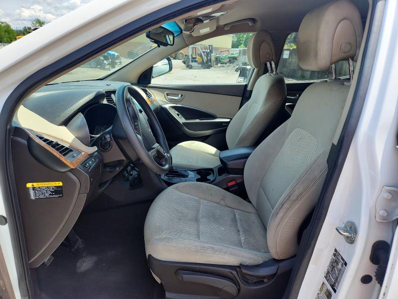 2013 Hyundai Santa fe VIN 5XYZT3LB2DG051397 COPART salvage auction — REAR END, NY - MV-907A SALVAGE CERTIFICATE, sold $1,750 on 2026-07-14 (photo 7)