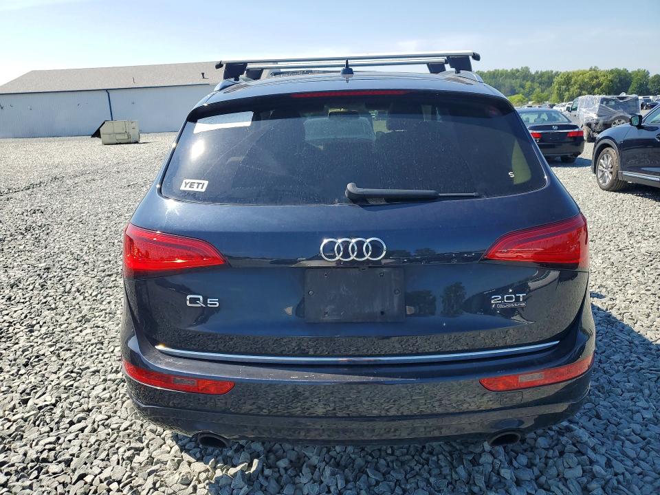 2017 Audi Q5 VIN WA1L2AFP6HA012218 COPART salvage auction — MECHANICAL, Oh - Cert Of Title-Salvage, sold $1,200 on 2026-07-20 (photo 6)