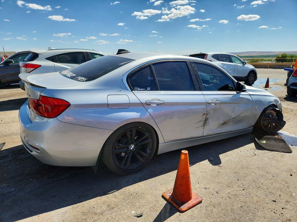 2018 BMW 3er VIN WBA8B9C50JEE83311 COPART salvage auction — SIDE, Nm - Cert Of Title-Salvage, sold $1,300 on 2026-08-20 (photo 3)