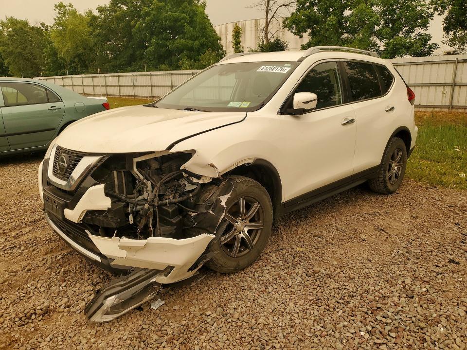 2019 Nissan Rogue VIN JN8AT2MV1KW373100 COPART salvage auction — FRONT END, Ny - Mv-907A Salvage Certificate, sold $1,950 on 2026-07-27 (photo 1)