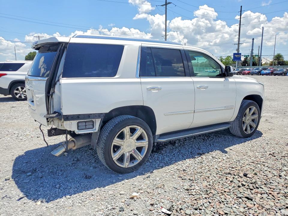 2018 Cadillac Escalade VIN 1GYS3BKJ7JR403529 COPART salvage auction — REAR END, Fl - Cert Of Title Slvg Rebuildable, sold $11,200 on 2026-08-21 (photo 3)