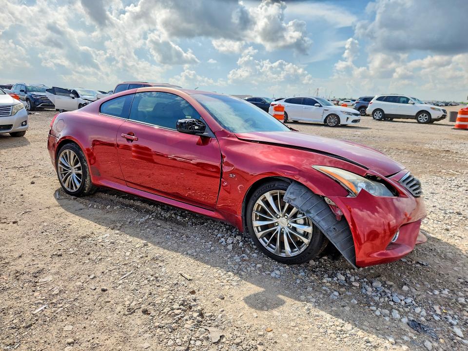 2014 Infiniti Q60 VIN JN1CV6EK3EM113178 COPART salvage auction — FRONT END, Tx - Certificate Of Title, sold $650 on 2026-07-20 (photo 4)