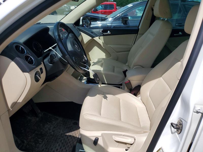 2011 Volkswagen Tiguan VIN WVGBV7AX8BW548841 COPART salvage auction — HAIL, Pa - Certificate Of Salvage, sold $3,600 on 2026-07-23 (photo 7)
