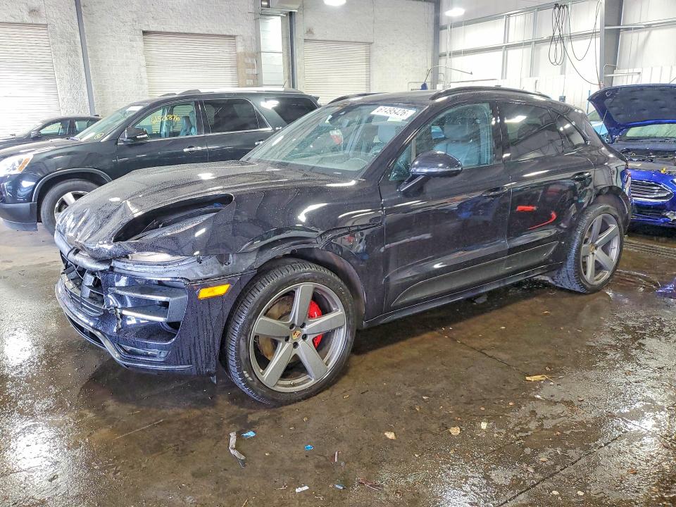 2016 Porsche Macan VIN WP1AF2A59GLB92874 COPART salvage auction — FRONT END, Mn - Cert Of Title-Salvage, sold $300 on 2026-09-01 (photo 1)