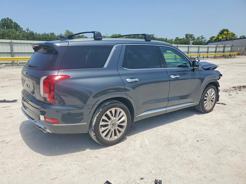 2020 Hyundai Palisade VIN KM8R54HEXLU133051 COPART salvage auction — FRONT END, Fl - Certificate Of Destruction, sold $5,900 on 2026-07-22 (photo 3)