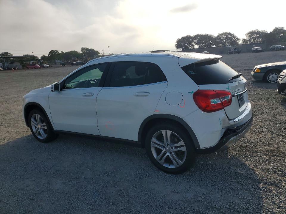 2016 Mercedes-benz Gla-klasse VIN WDCTG4GB7GJ248056 COPART salvage auction — REAR END, Ca - Salvage Certificate, sold $3,750 on 2026-08-14 (photo 2)