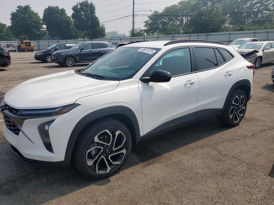 2025 Chevrolet Trax VIN KL77LJEP0SC282043 — COPART salvage auction photo