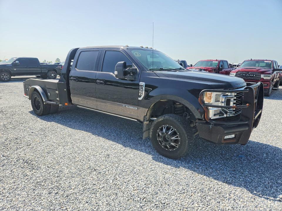 2020 Ford F-350 VIN 1FT8W3DT9LEE95118 COPART salvage auction — MINOR DENT/SCRATCHES, TX - CERTIFICATE OF TITLE, sold $8,500 on 2026-07-28 (photo 4)