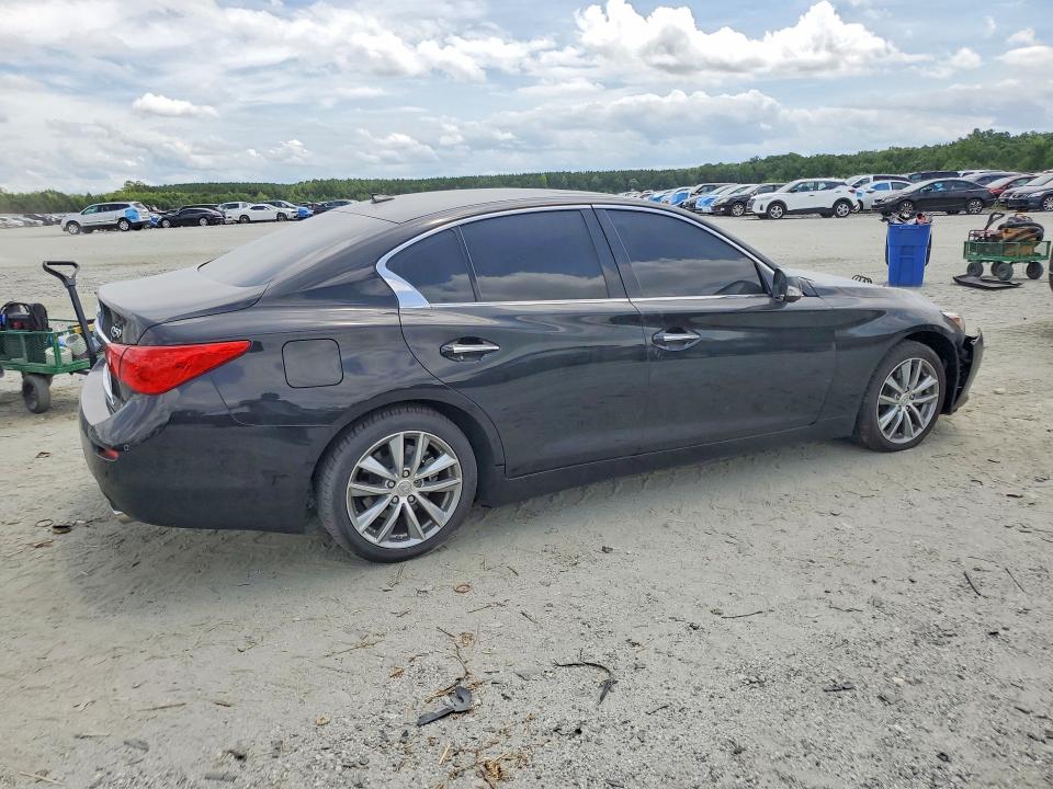 2017 Infiniti Q50 VIN JN1EV7AP5HM737827 COPART salvage auction — MINOR DENT/SCRATCHES, Sc - Cert Of Title-Salvage, sold $9,900 on 2026-07-28 (photo 3)