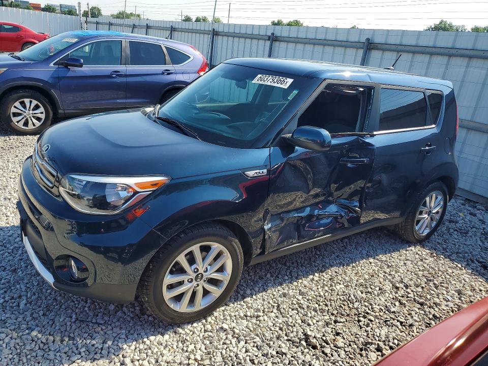 2017 Kia Soul VIN KNDJP3A54H7462382 COPART salvage auction — SIDE, Oh - Cert Of Title-Salvage, sold $850 on 2026-07-28 (photo 1)