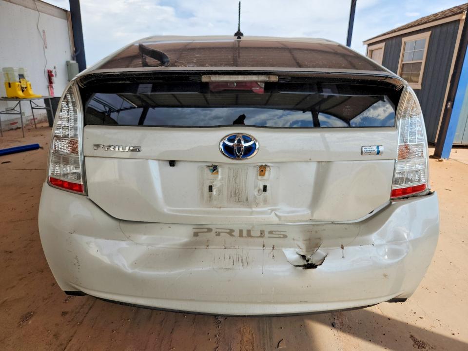 2010 Toyota Prius VIN JTDKN3DU3A1305674 COPART salvage auction — REAR END, AZ - CERT OF TITLE - SALVAGE, sold $200 on 2026-07-21 (photo 6)
