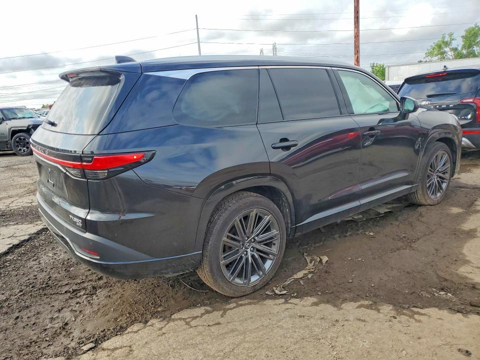2025 Lexus Tx VIN 5TDAAAB66SS039426 COPART salvage auction — SIDE, Mi - Certificate Of Title, sold $27,750 on 2026-08-25 (photo 3)