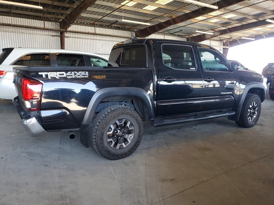 2019 Toyota Tacoma VIN 3TMCZ5AN0KM214254 COPART salvage auction — REAR END, Ca - Salvage Certificate, sold $225 on 2026-07-27 (photo 3)